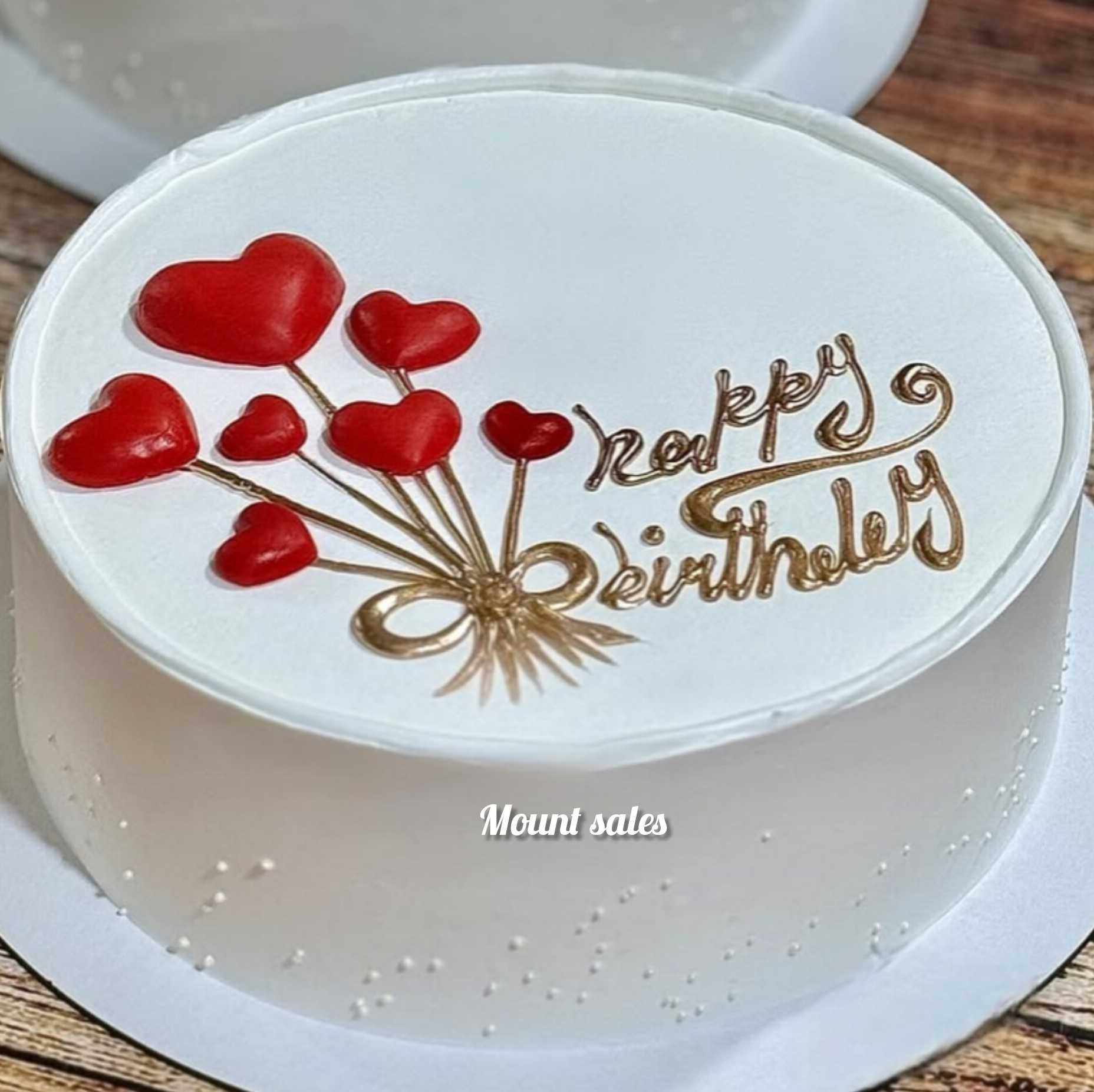 Premium RED N White Velvet Cake